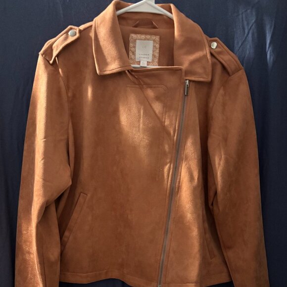 Lauren Conrad Velvet Moto Jacket🧥🧥 - Picture 1 of 3